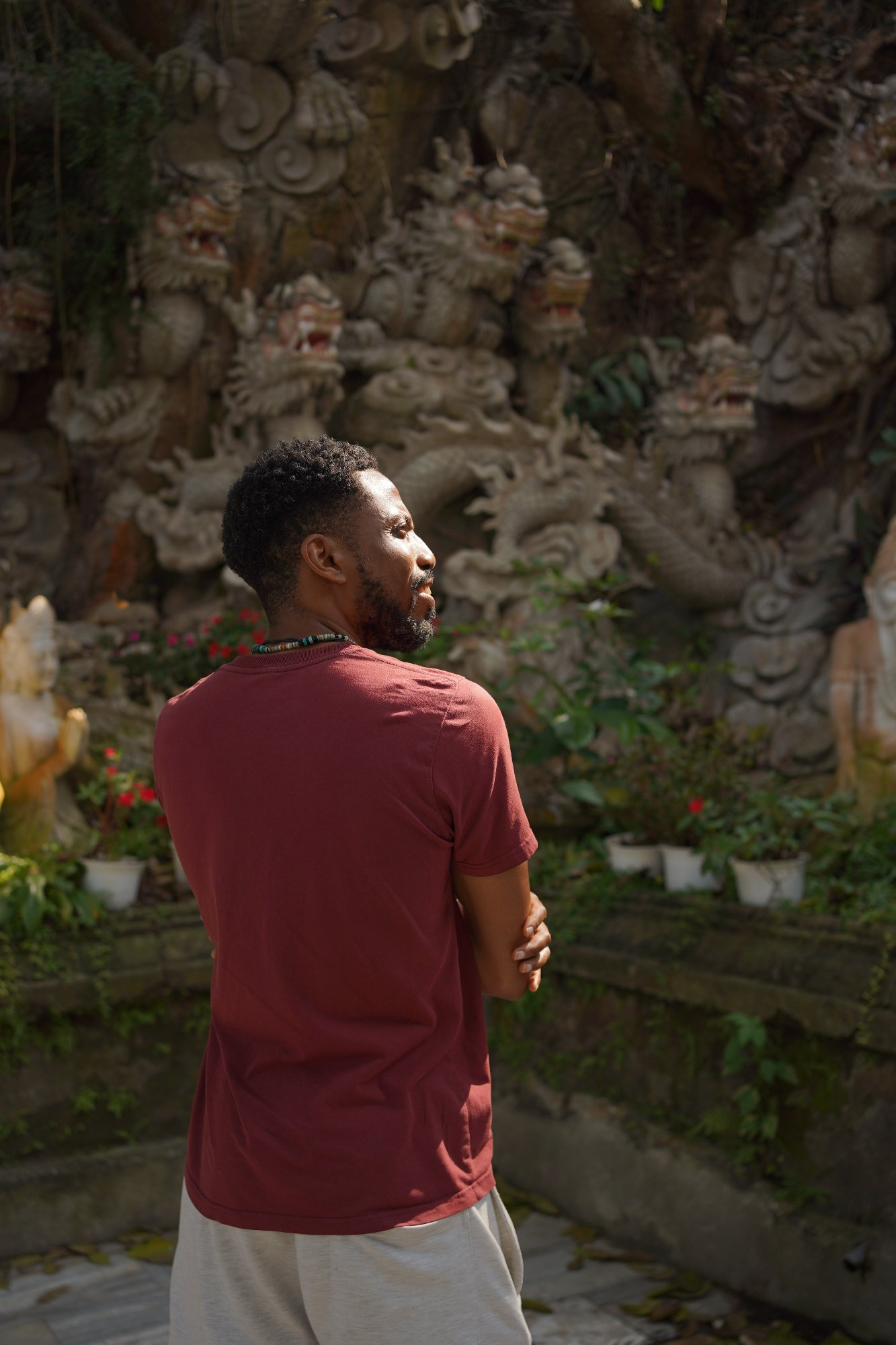 Gavin Speaks at a temple — the journey to dissolve limiting beliefs and remove what blocks creators and entrepreneurs